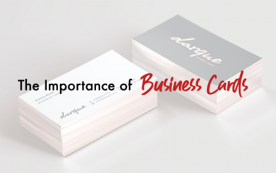 The Importance of Business Cards