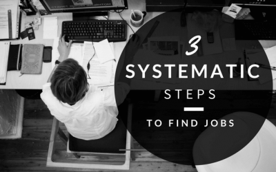 3 Systematic Steps to Find Jobs