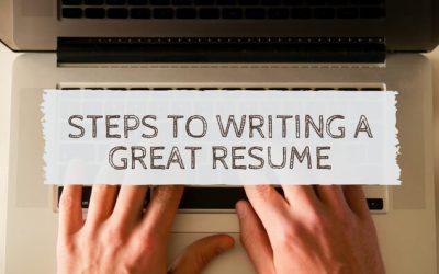 Steps to Writing a Great Resume